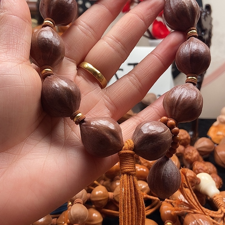 橄榄核手串/手链紫气东来