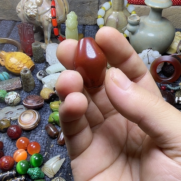 玛瑙/玉髓合金颈饰