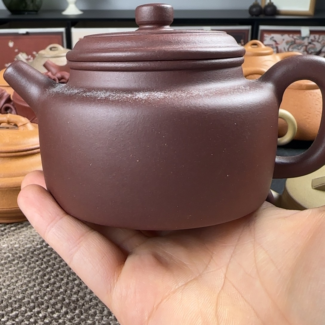 猫***s紫砂茶壶微瑕德钟