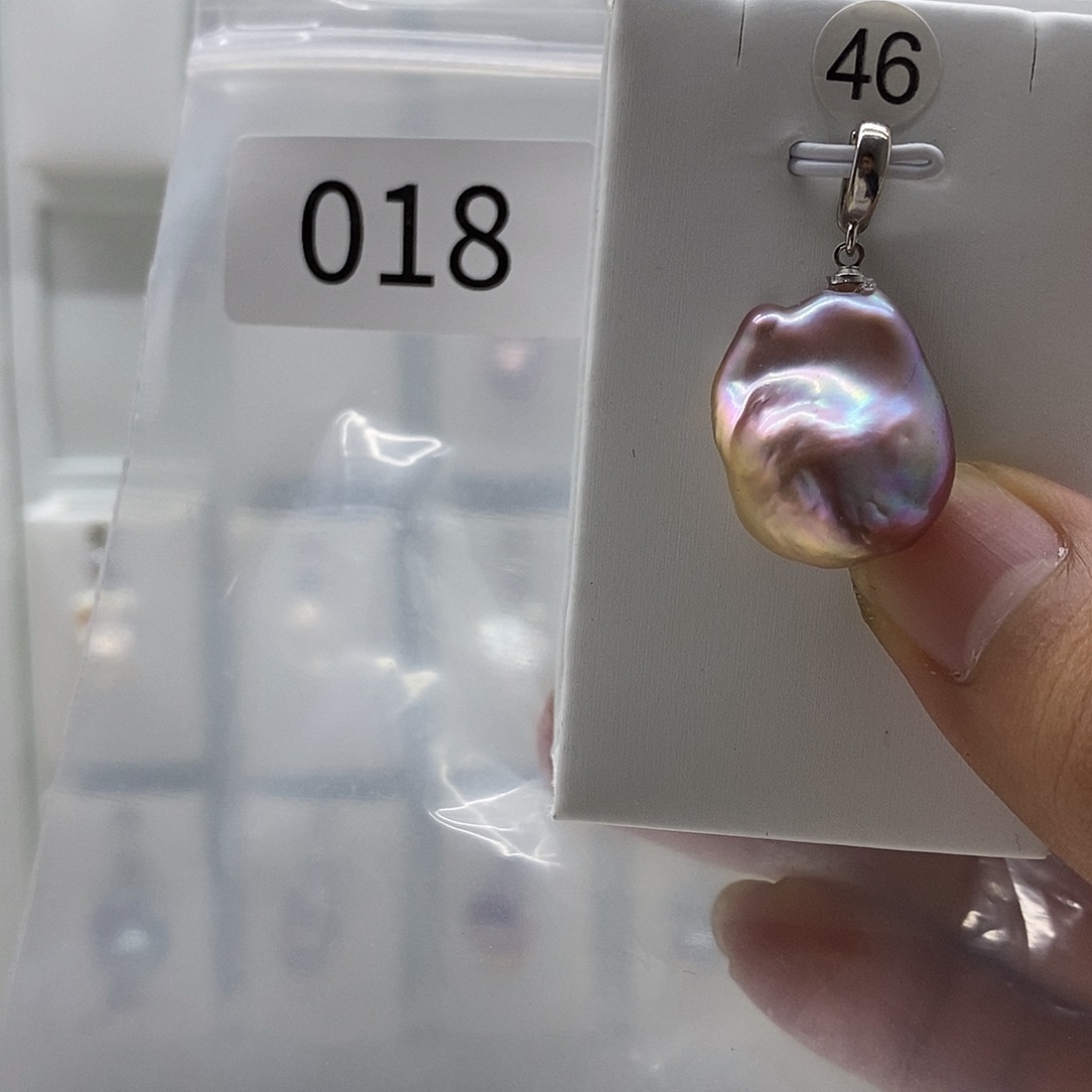 合金淡水珍珠颈饰