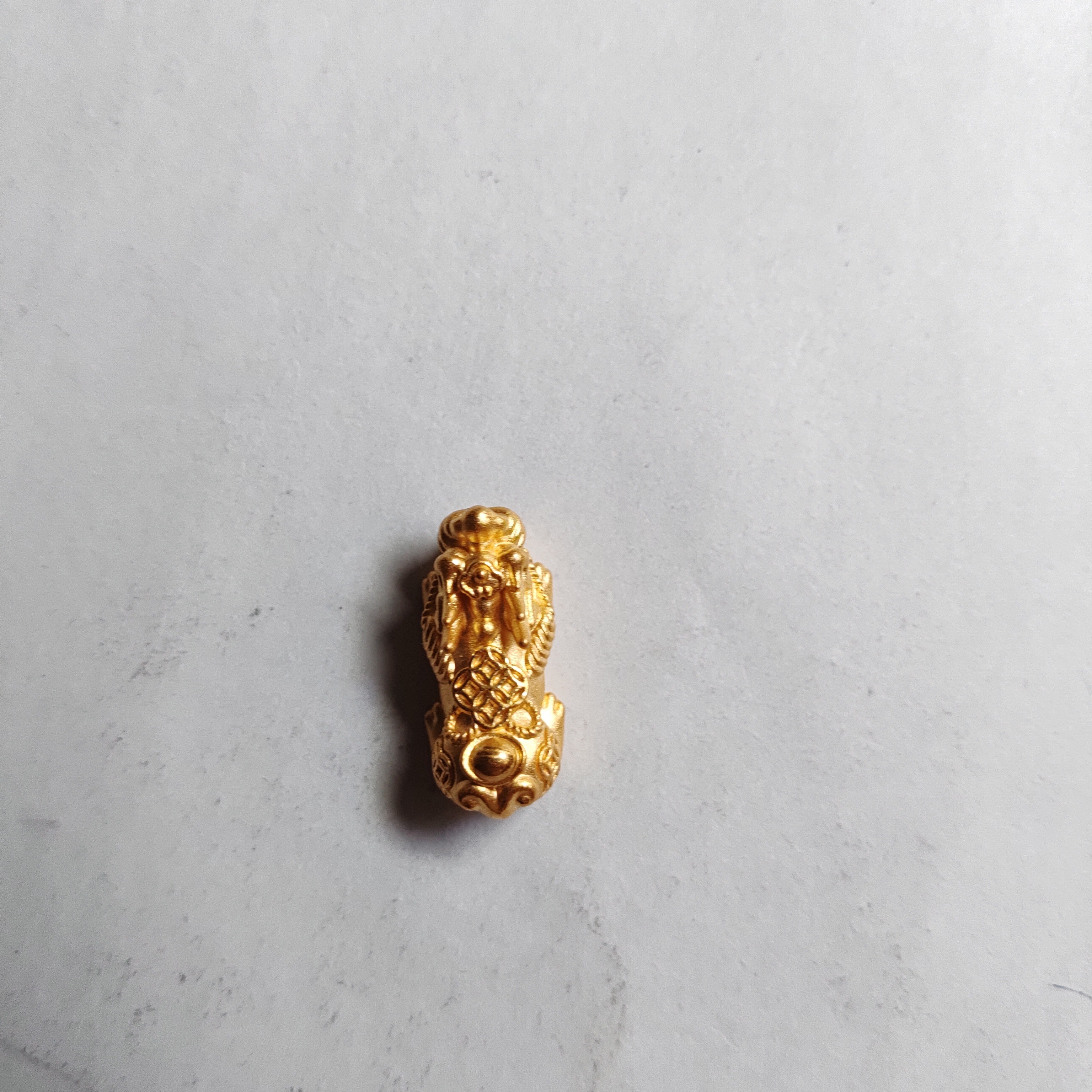 金元宝足金999貔貅珠子首饰