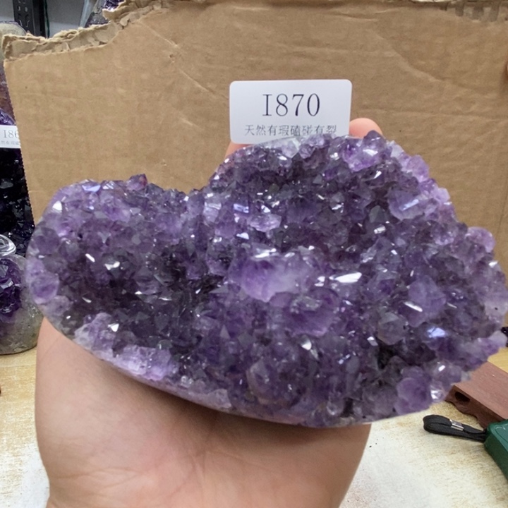紫晶大型摆件（非配饰）未镶嵌