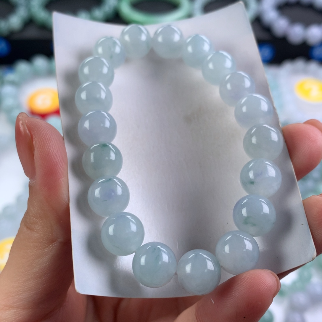 翡翠未镶嵌手链卡10