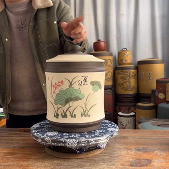 紫砂茶叶罐紫砂艺术