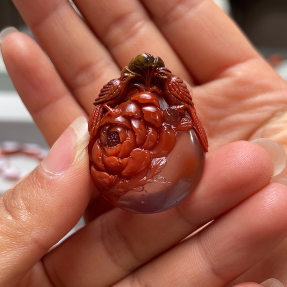 【闪购商品】南红玛瑙雕件未镶嵌