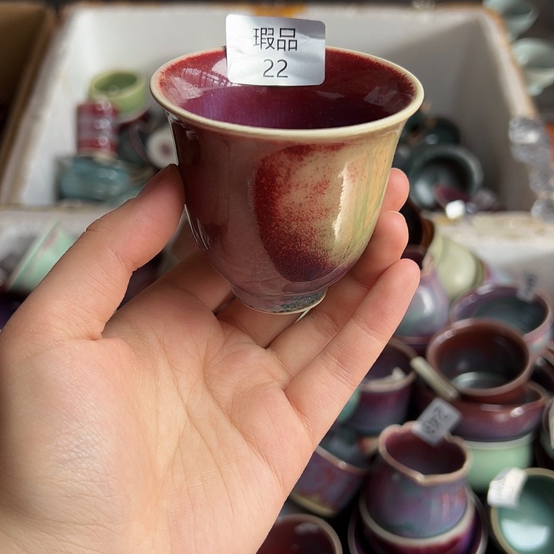 陶摆件窑口自销原矿钧瓷