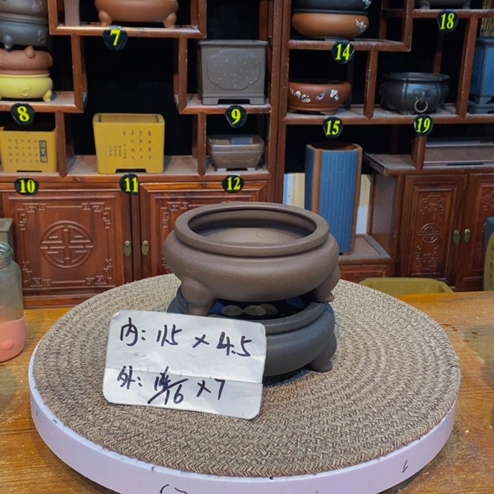 紫砂花盆紫砂艺术