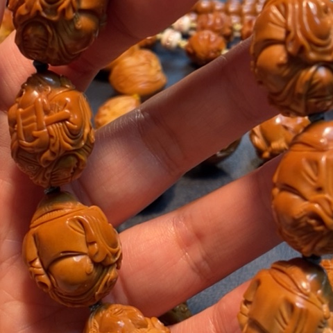 橄榄核手串/手链一****z橄榄雕