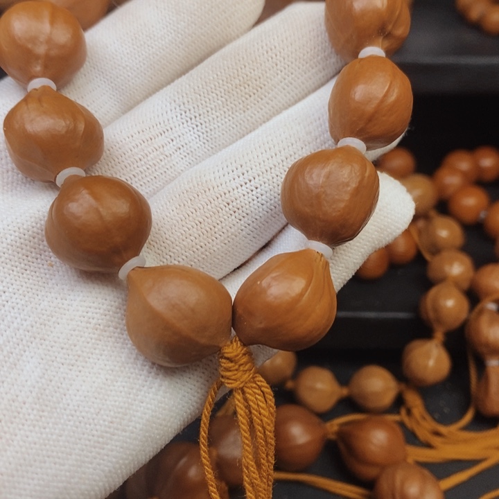 橄榄核手串/手链1.7蒜头核04