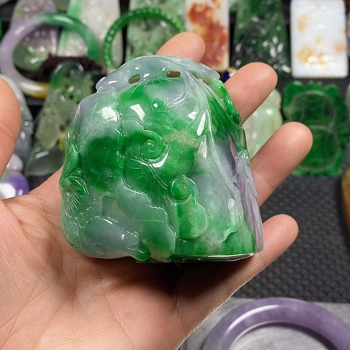 紫金钵盂菩提吊坠