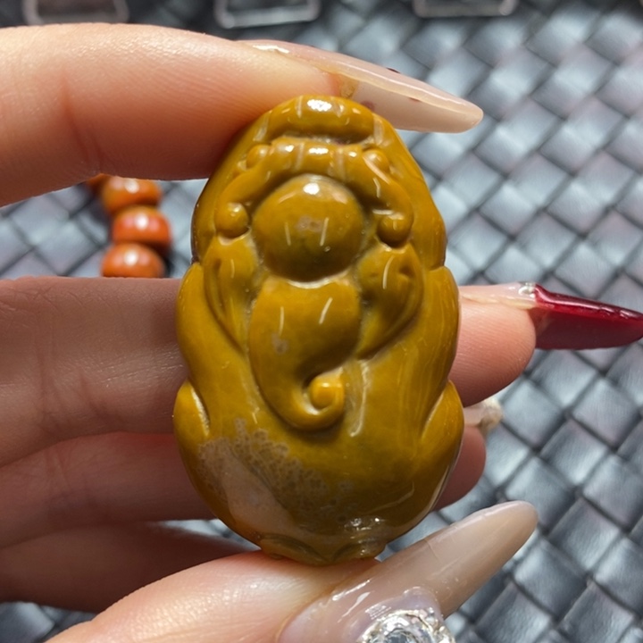 玛瑙/玉髓貔貅未镶嵌