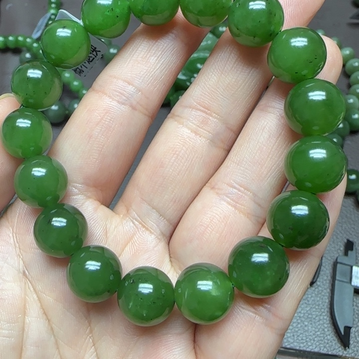 和田玉手串未镶嵌