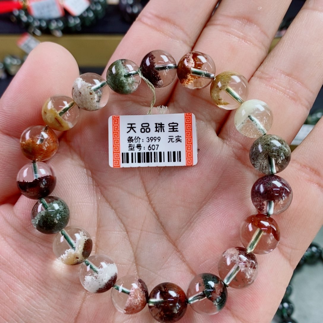 水晶手串未镶嵌四季幽灵607