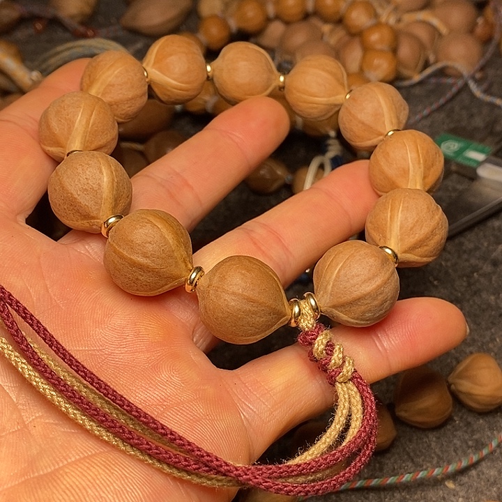 橄榄核手串1.8正圆49号