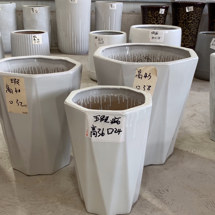 【闪购商品】红陶高温陶瓷花盆默认瑕疵