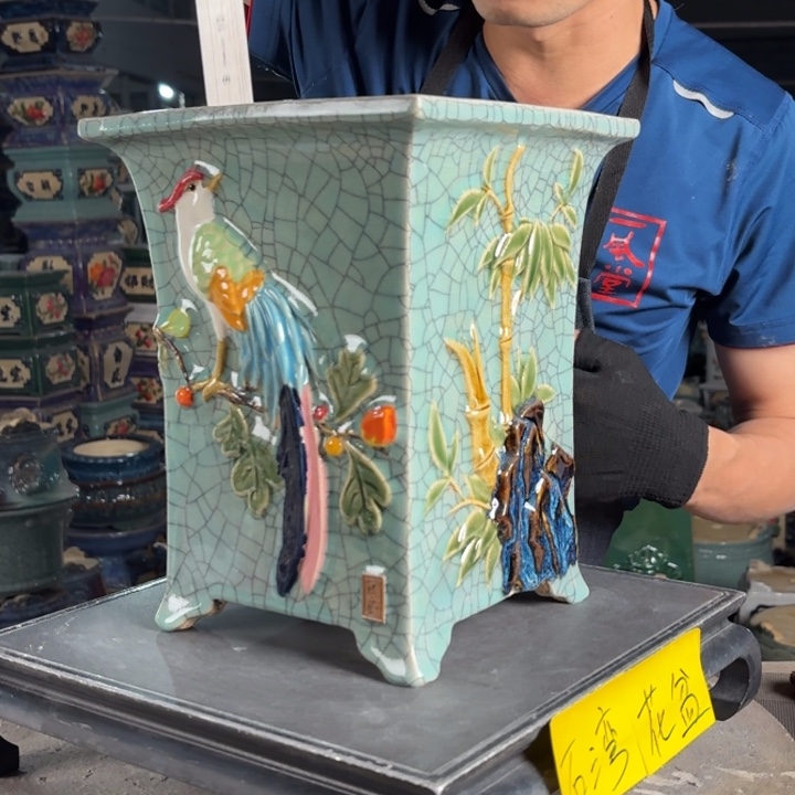 一风堂石湾花盆 内16*24