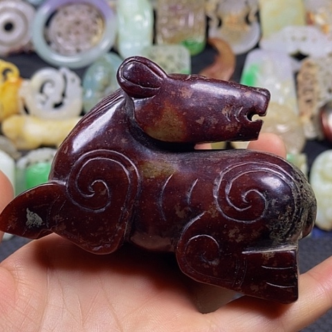 紫金钵盂菩提吊坠
