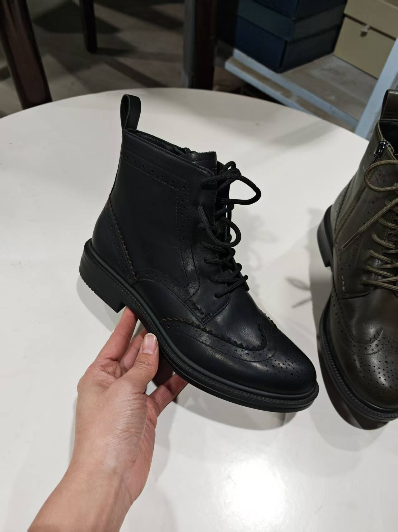 【CZ微瑕】8091马丁靴