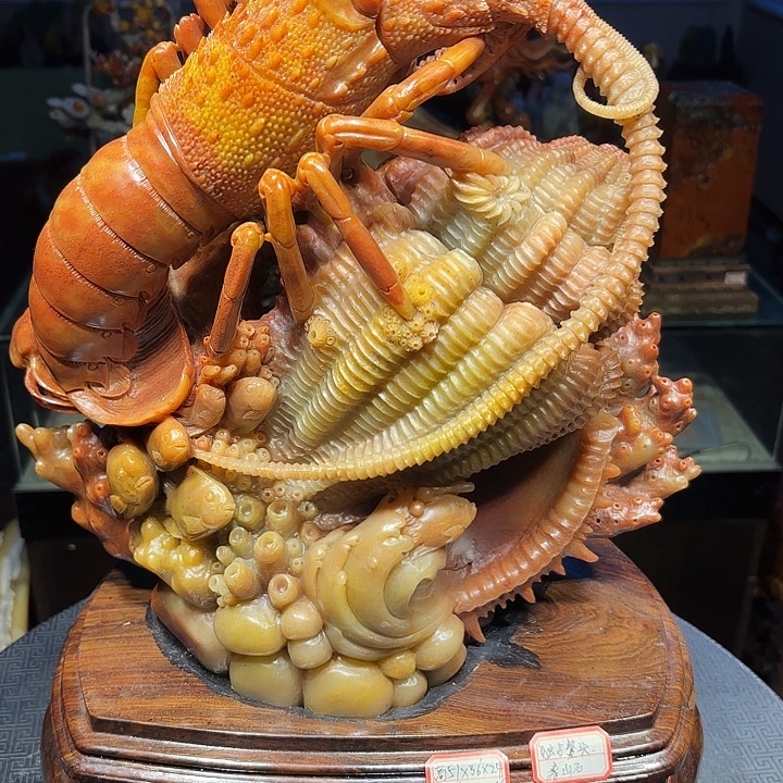 寿山石寿山石雕刻的艺术品