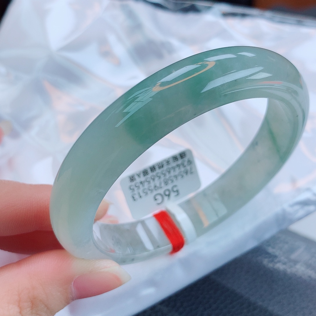 翡翠手镯未镶嵌缅甸天然翡翠a货