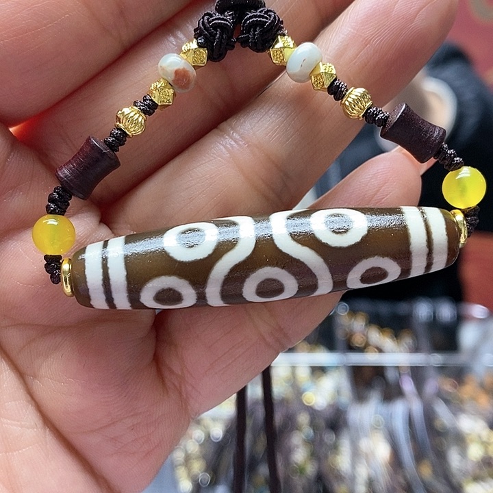 玛瑙/玉髓颈饰合金