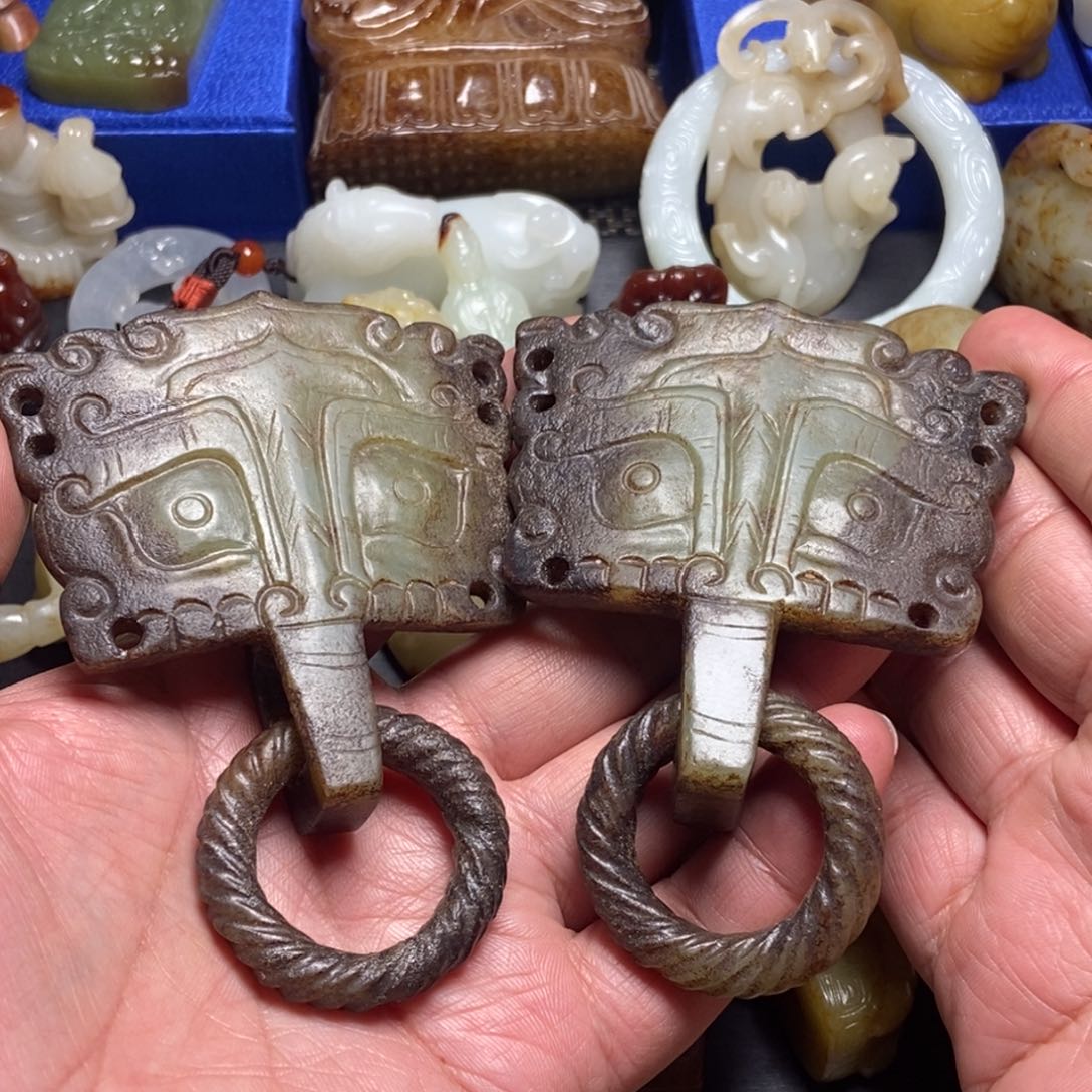 和田玉挂件未镶嵌