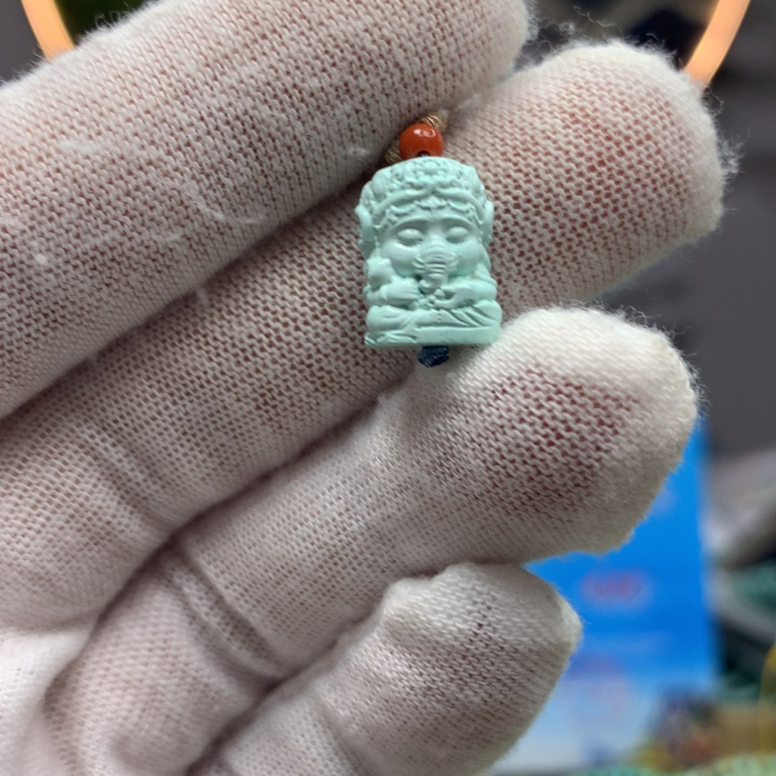 绿松石挂件未镶嵌