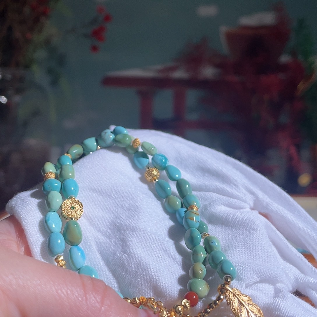 绿松石配饰未镶嵌