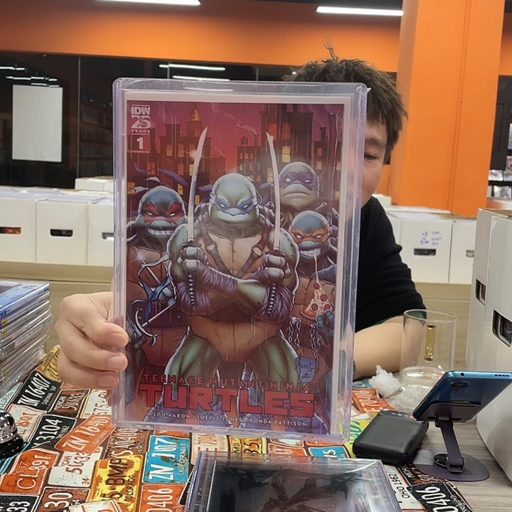 纸Idw 25周年忍者神龟