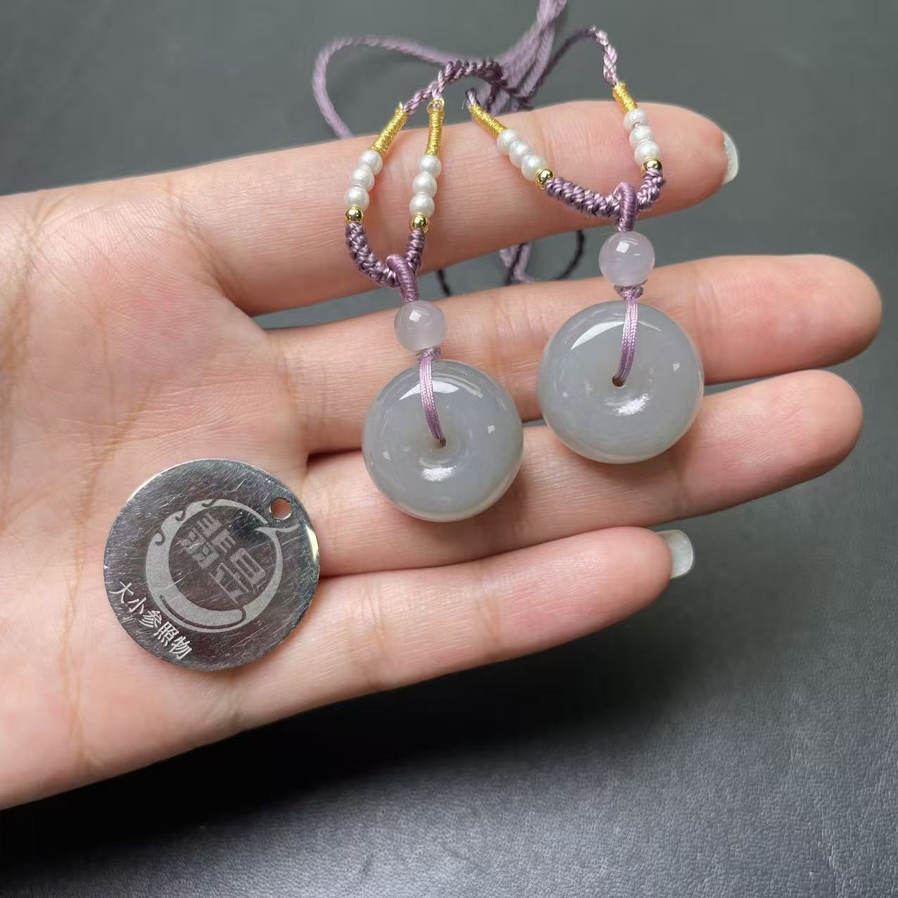 翡昱-SH65-48185-和田玉吊坠绑绳-多样性发其一