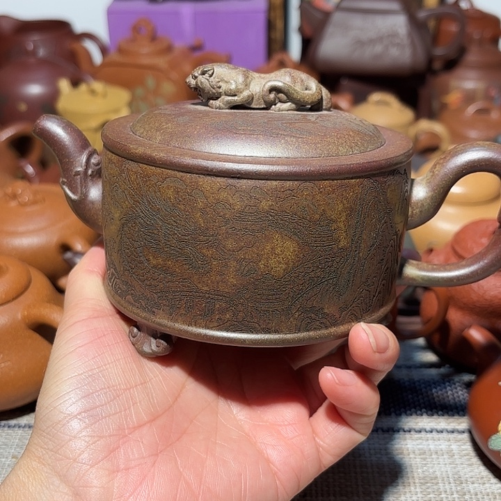 紫砂茶壶原矿宜兴紫砂