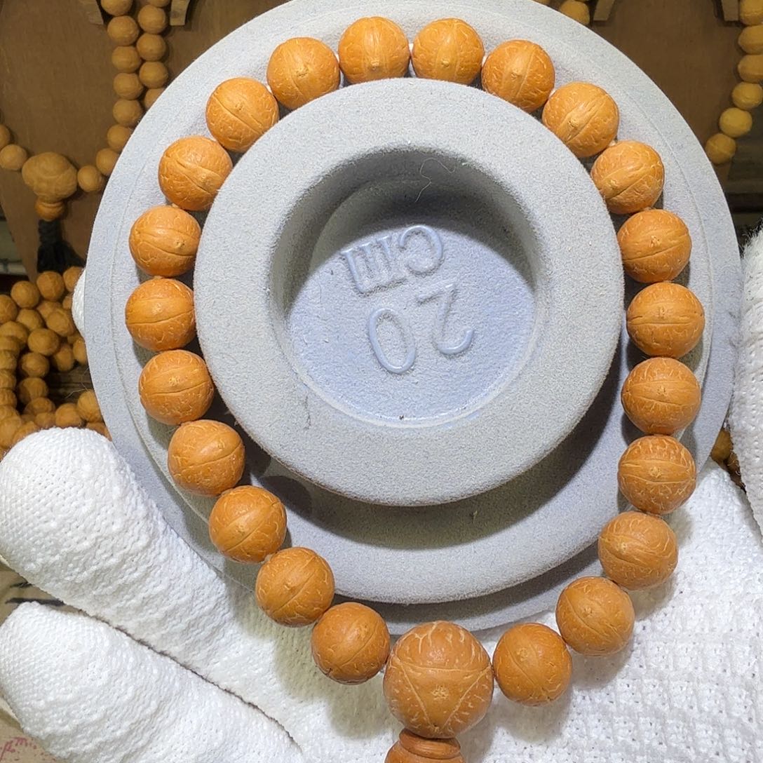 凤眼菩提手串高油高密11.5mm（一颗微裂）