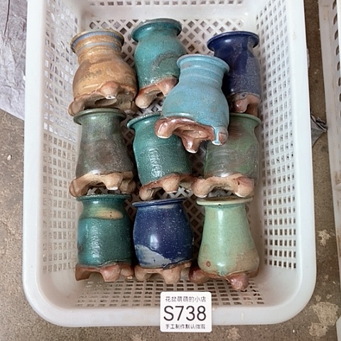 紫砂花盆738微瑕品口径3到4座我了