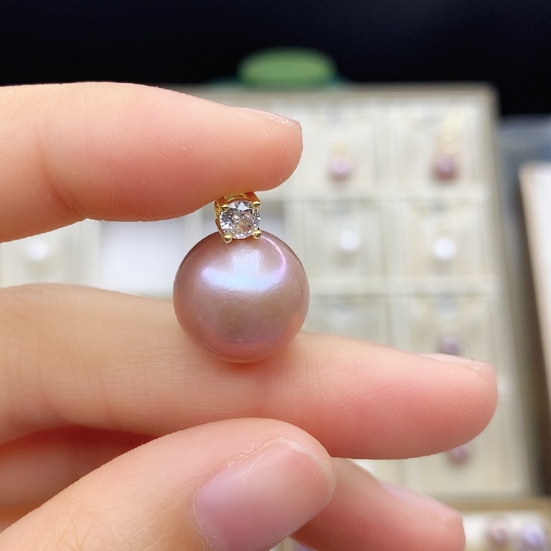 淡水珍珠颈饰合金