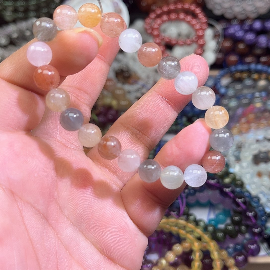 水晶手串未镶嵌天然水晶未镶嵌