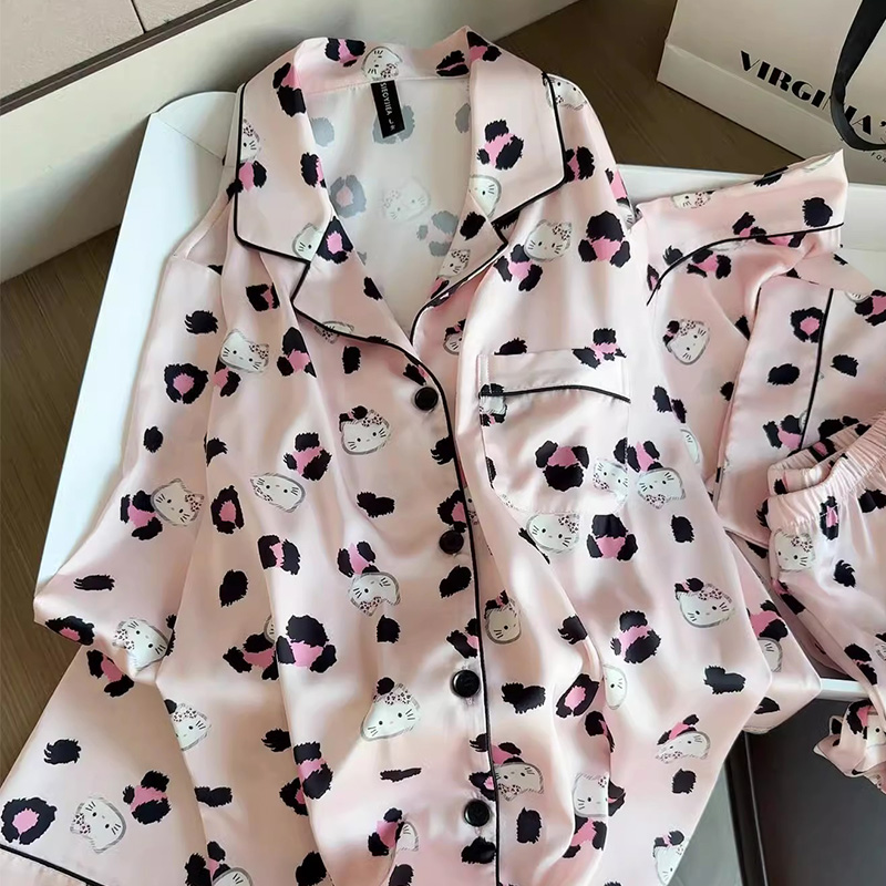 【莫代尔-春夏带胸垫月子服】春秋产后产妇孕妇哺乳睡衣家居服套装