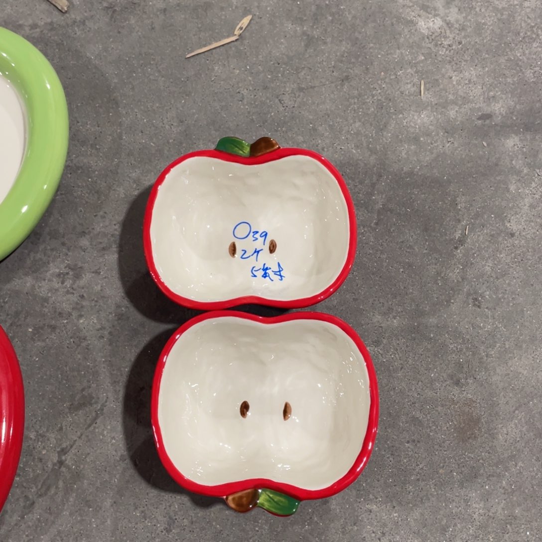 微瑕陶瓷餐具O39