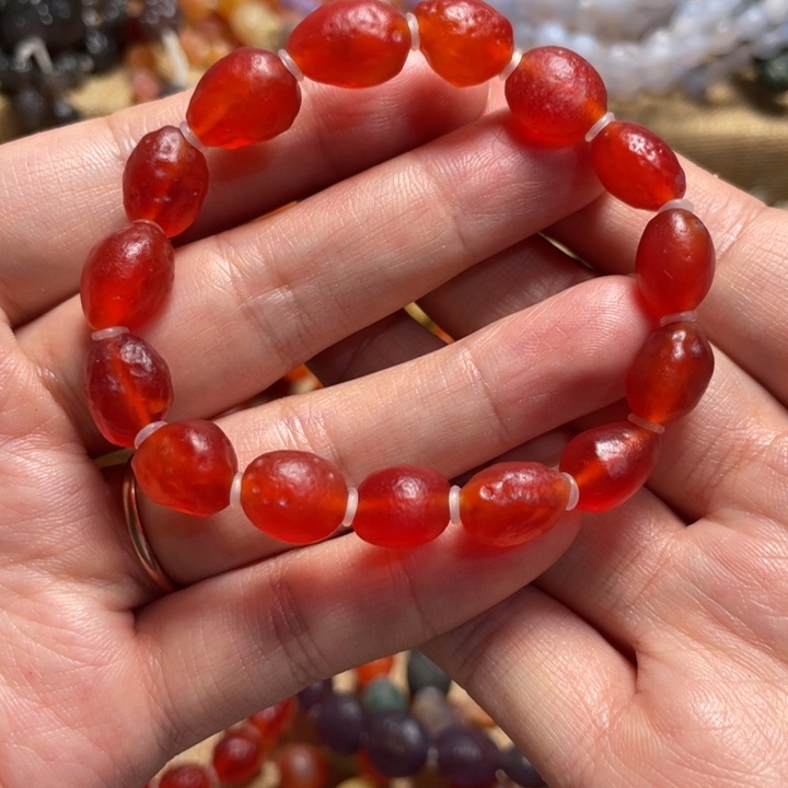 玛瑙/玉髓合金手链