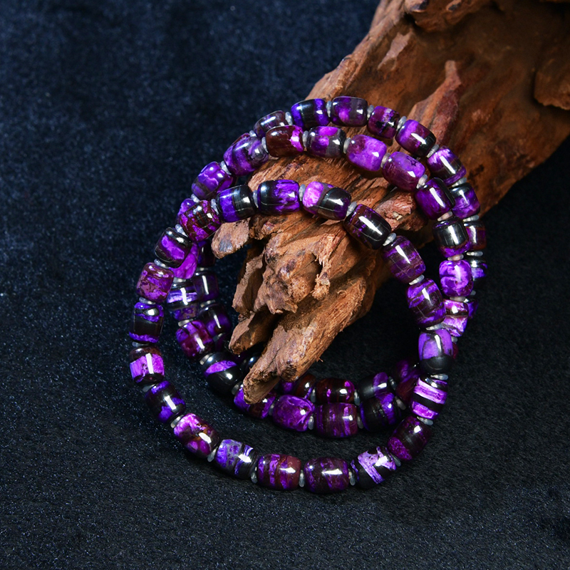 【S03-2 天宫珠宝 南非老料舒俱来丝绒手链】多样性发其一