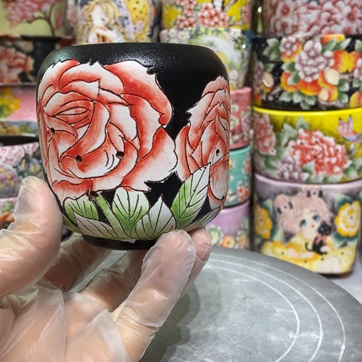 景德镇艺术手绘作品