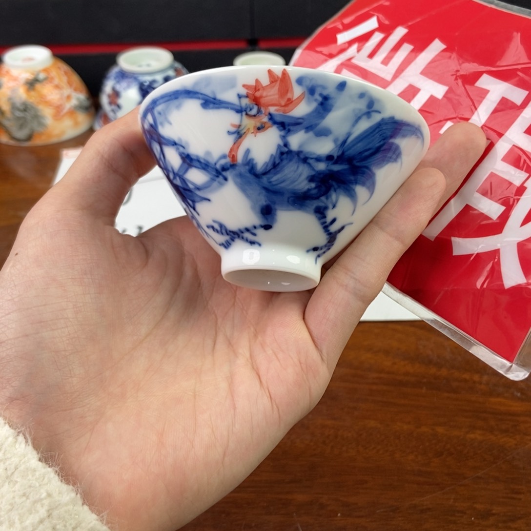 杯景德镇手绘陶瓷艺术