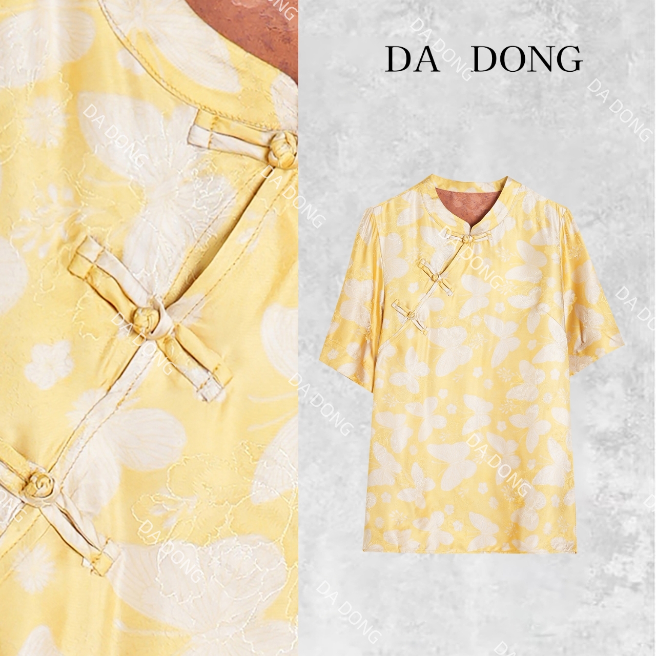 蝴蝶仙子--中式国风气质时尚百搭小众休闲宽松夏季无袖透气衬衫