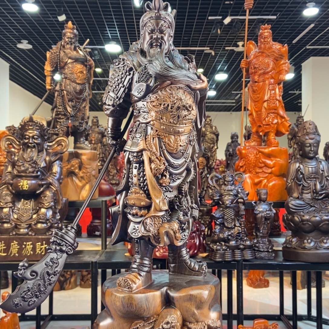 风车木（黑檀木）黑檀木60关公