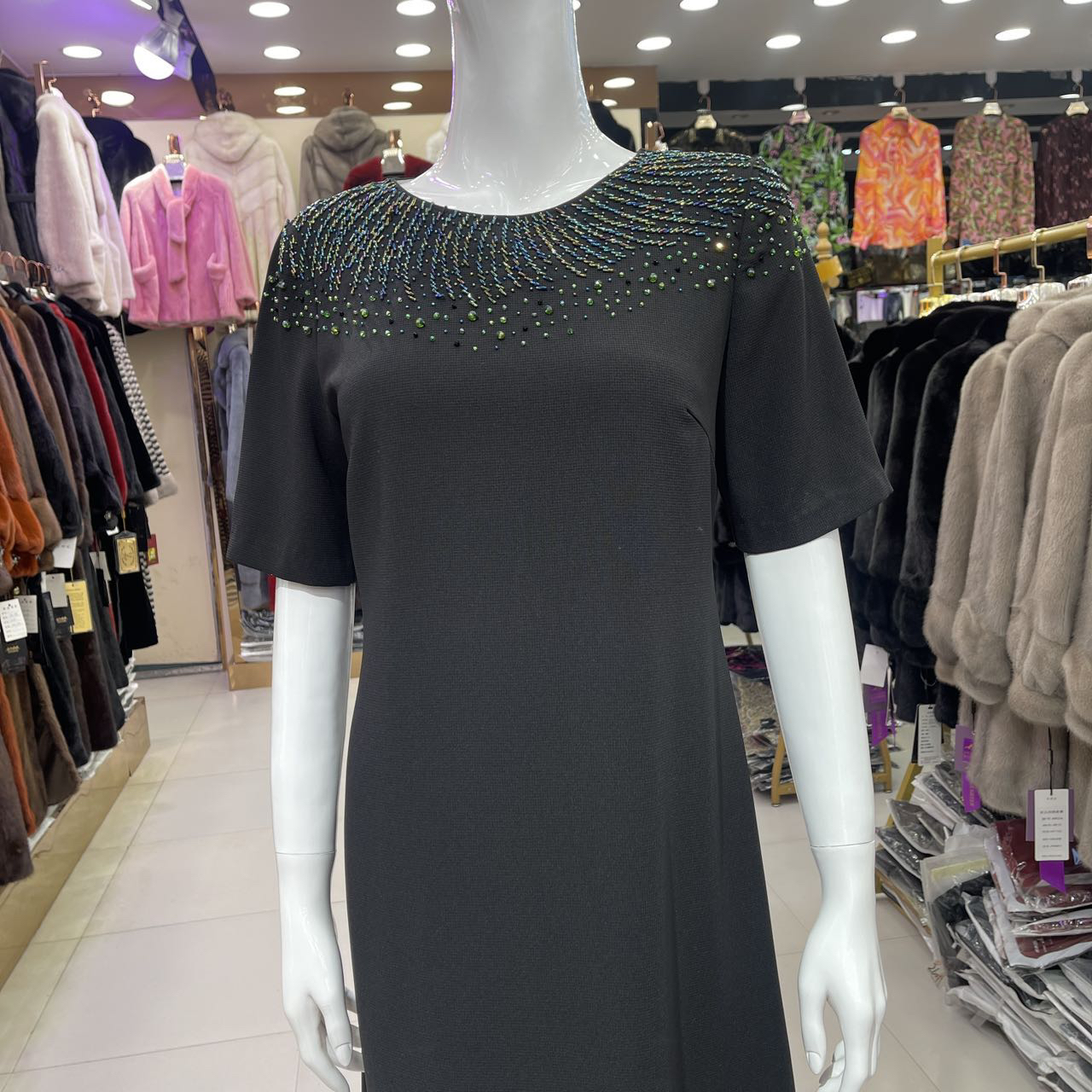 ELDANA时尚女士针织夏季长款