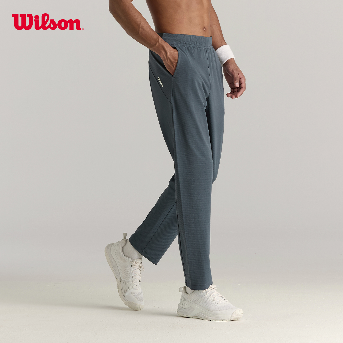 Wilson威尔胜官方流光风25新款男子ACTIVE运动长裤WM20091