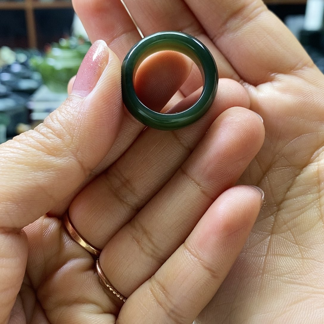 和田玉戒圈 18.6未镶嵌