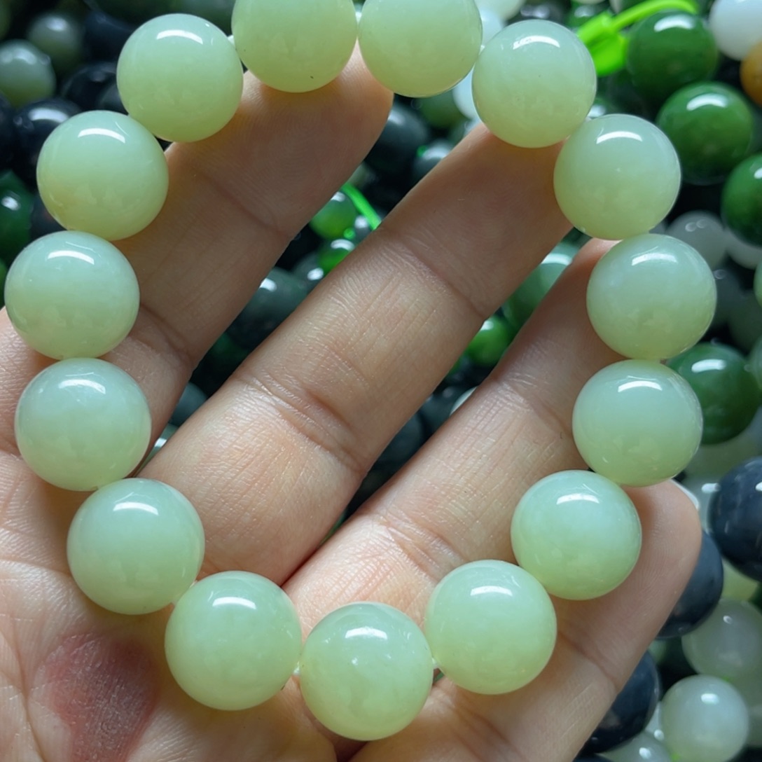 和田玉手链未镶嵌