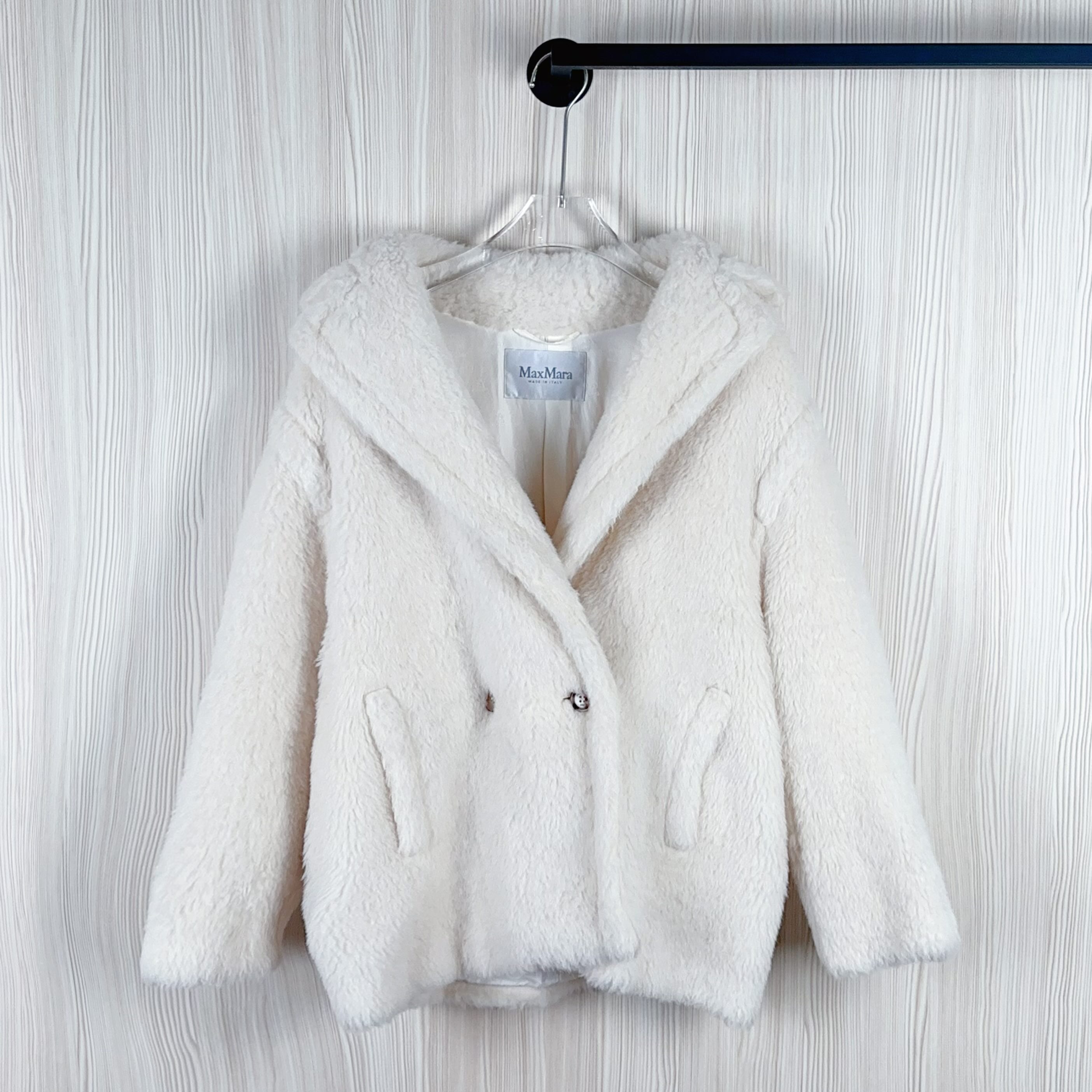 99新 MaxMara 短款泰迪大衣成色看直播 尺码XS/GSS29139 