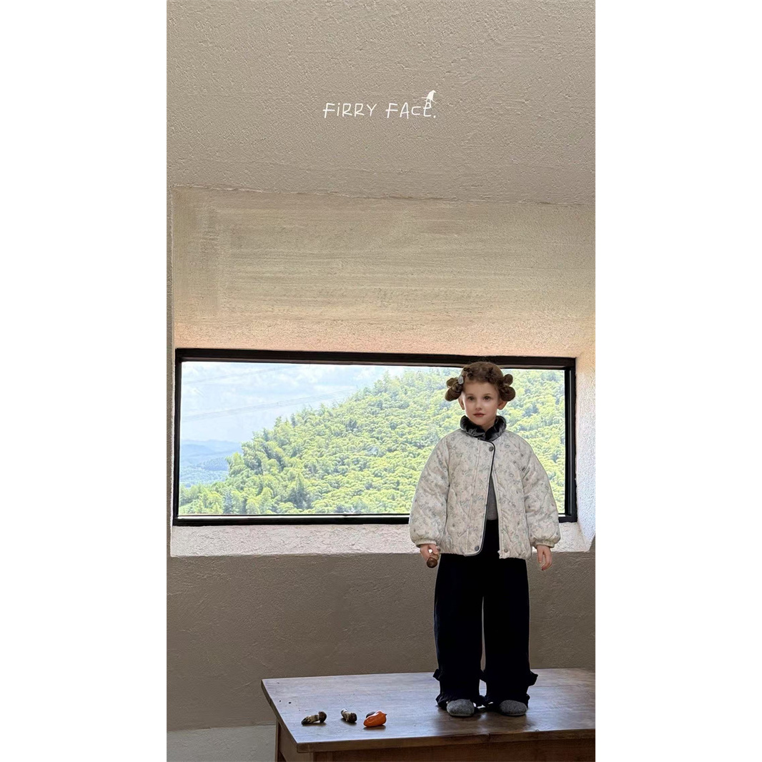 SY·25冬~双层花边加绒休闲裤sy28116（童装汉服）藏青