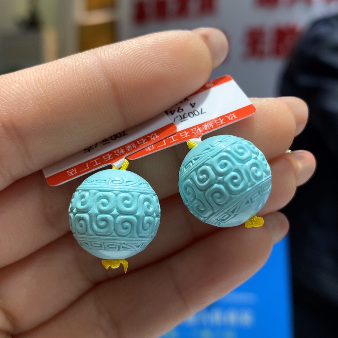 绿松石未镶嵌配饰